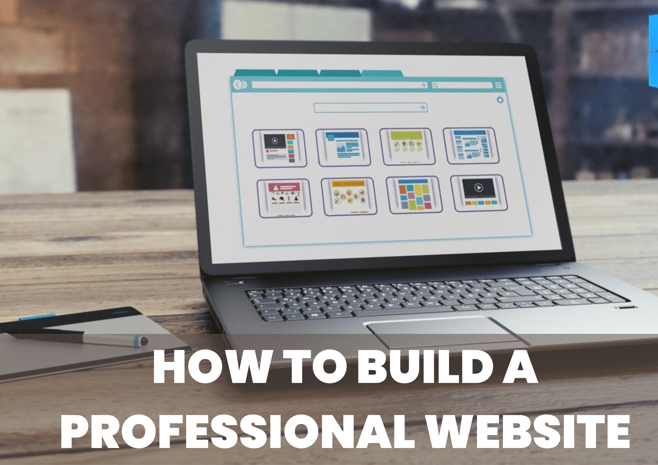 How to build a professional website