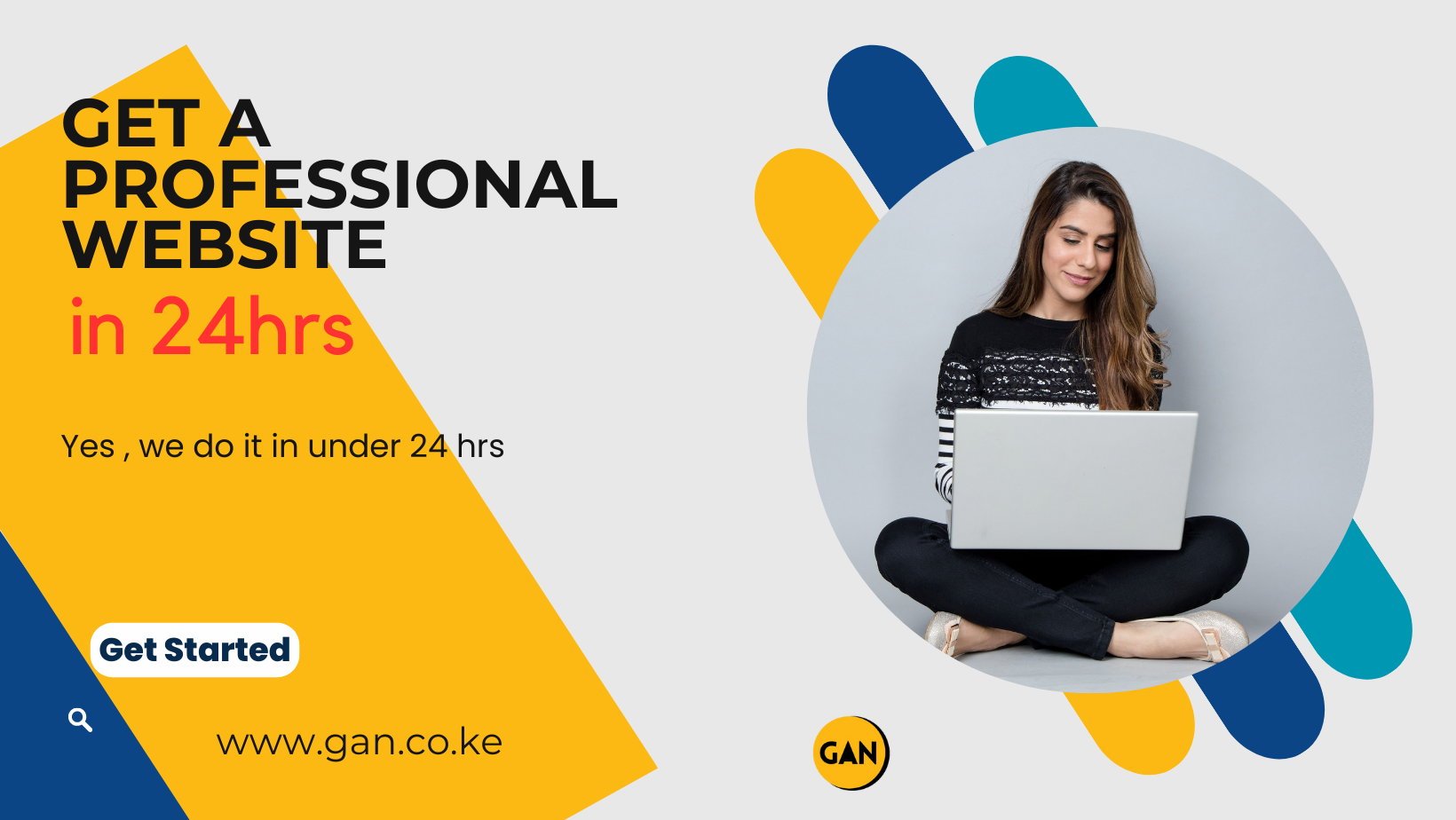 Get a professional Website in 24 hrs